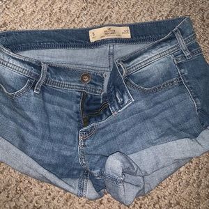 Hollister denim shorts